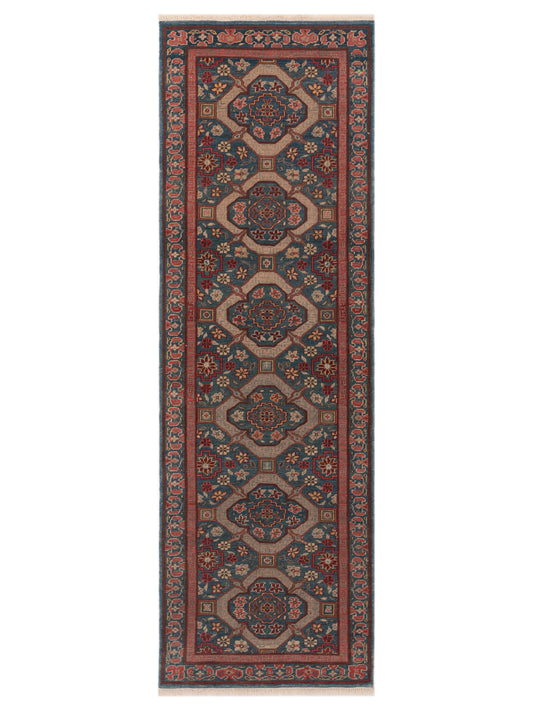 Pasha Antique Loom  Blue  Traditional