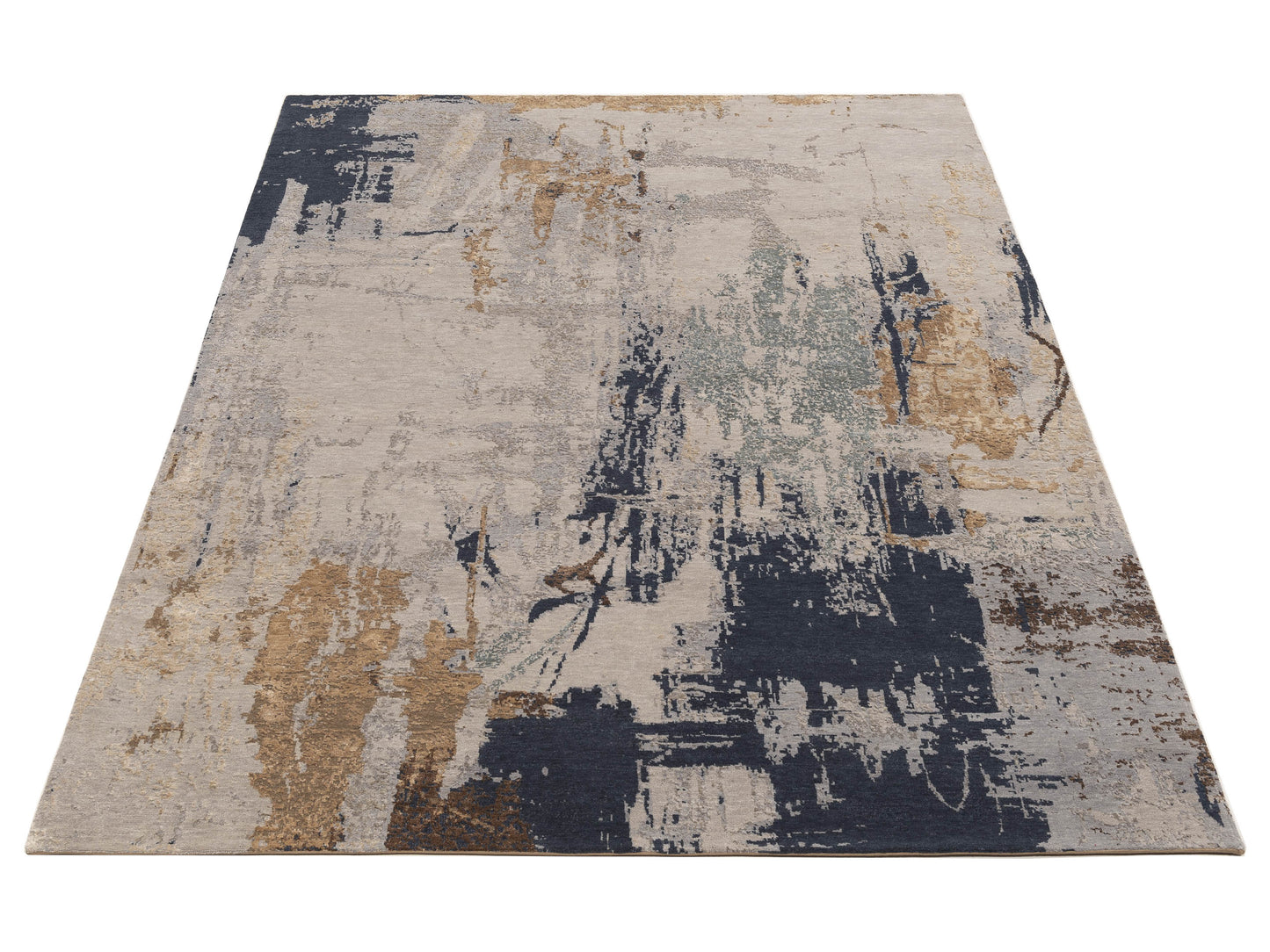 Dazzling 153381 Multi Multi 7.10x9.10 Hand Knotted Rug