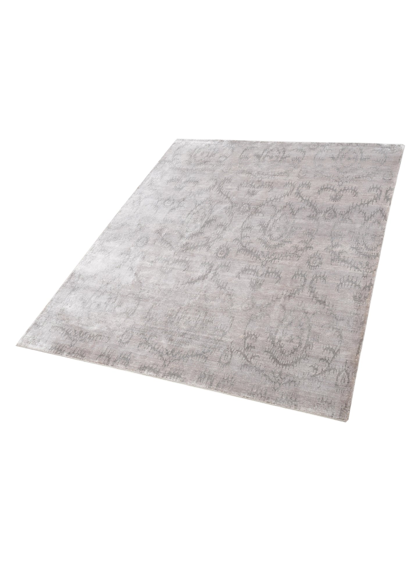 Tibetino 119197 Beige Green 8.1x9.11 Hand Knotted Rug