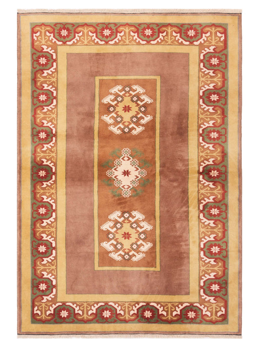 Pasha Milas  Brown Green Traditional