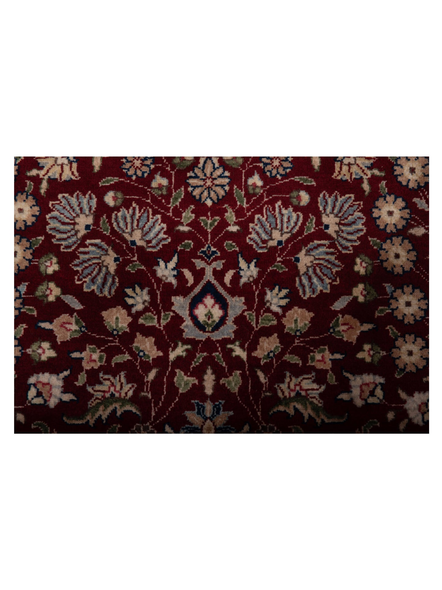 Hereke 121460 Red Ivory 8.2x10.1 Hand Knotted Rug