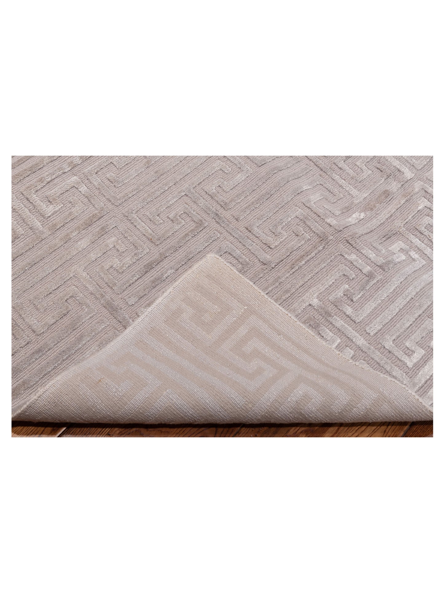 Tibetino 127490 Gray 10x14 Hand Knotted Rug