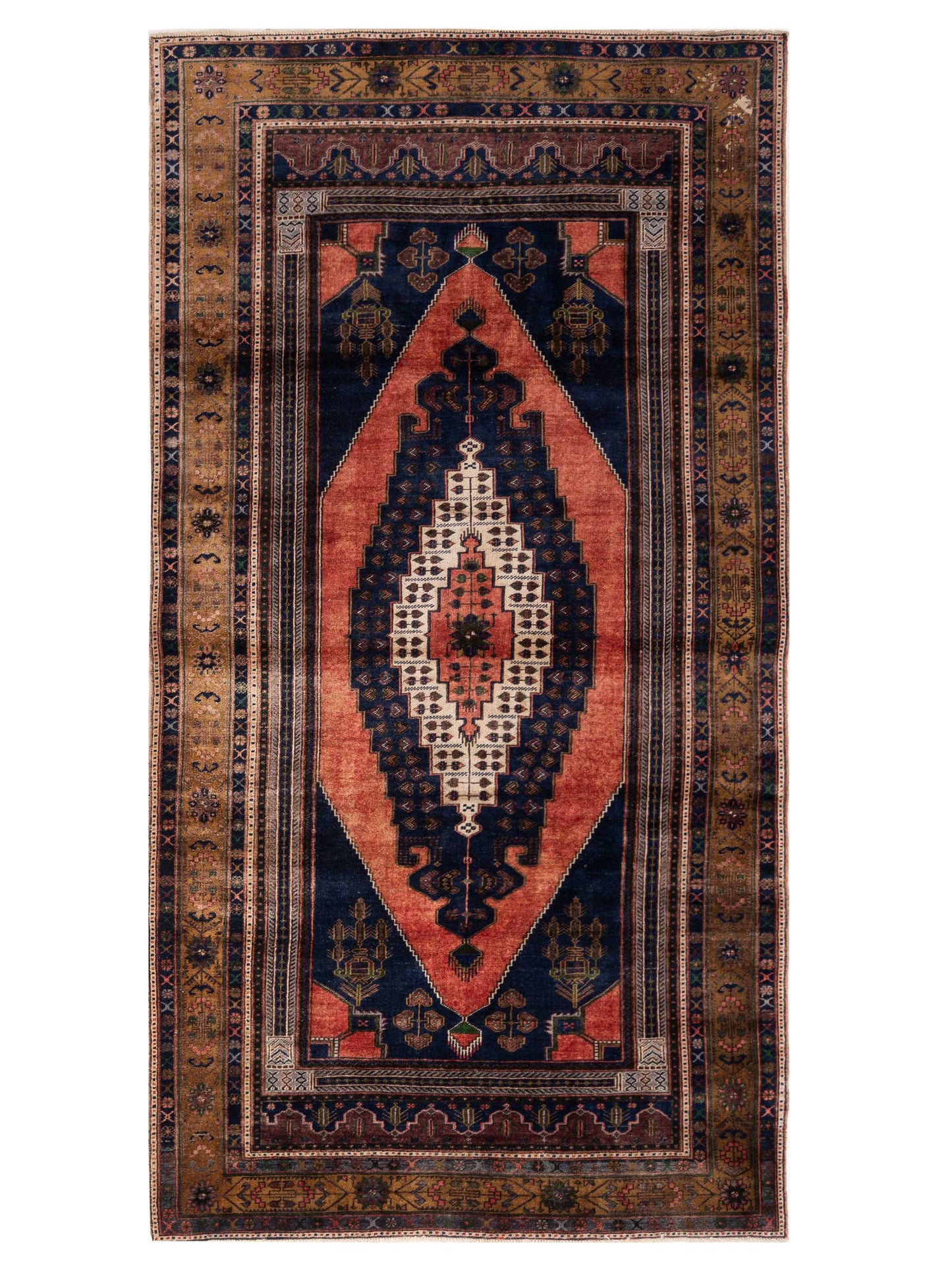 Pasha Old Anatolian  Rust Brown Transitional