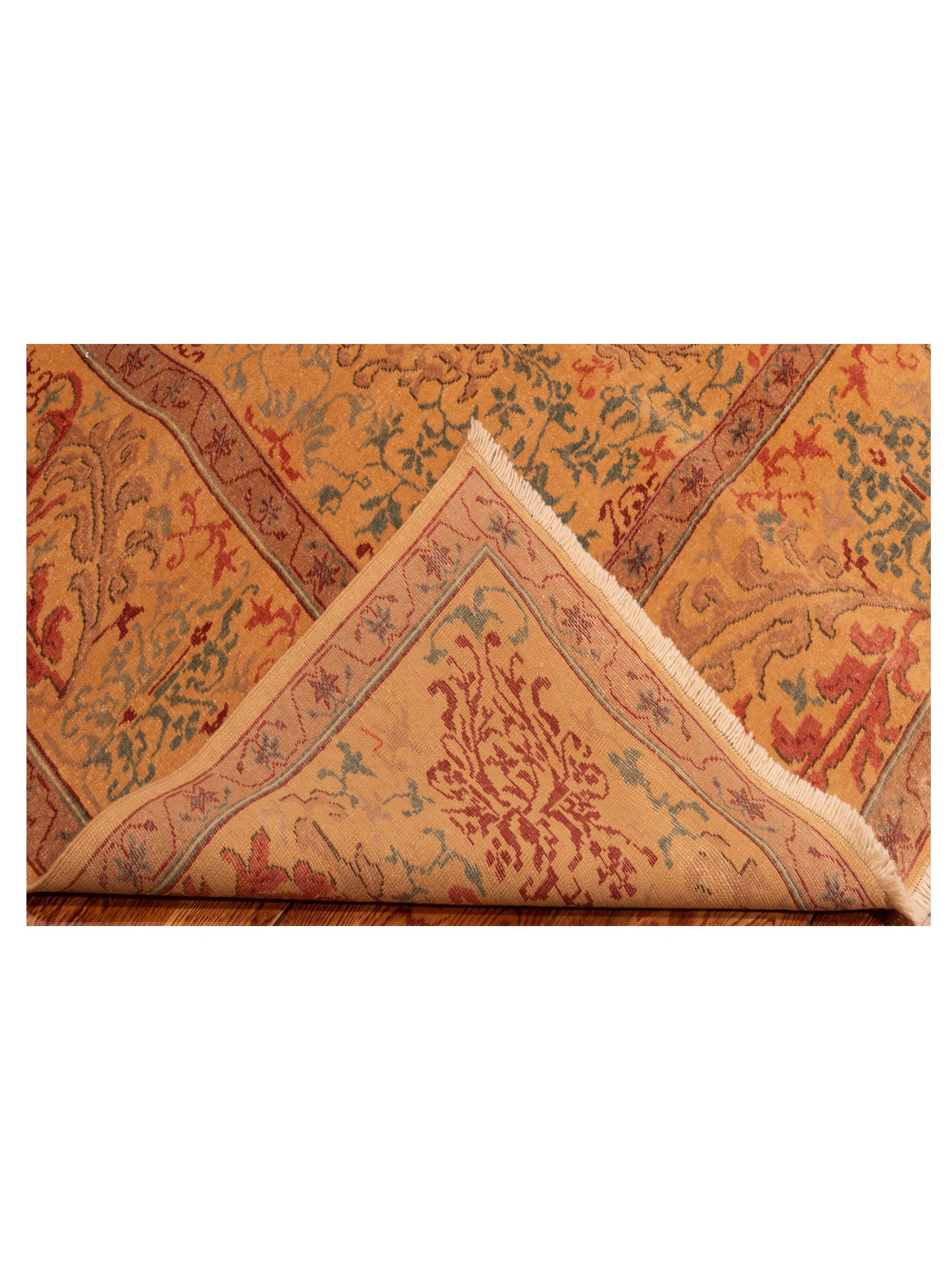Antique Loom 108032 Gold 6.9x9.4 Hand Knotted Rug