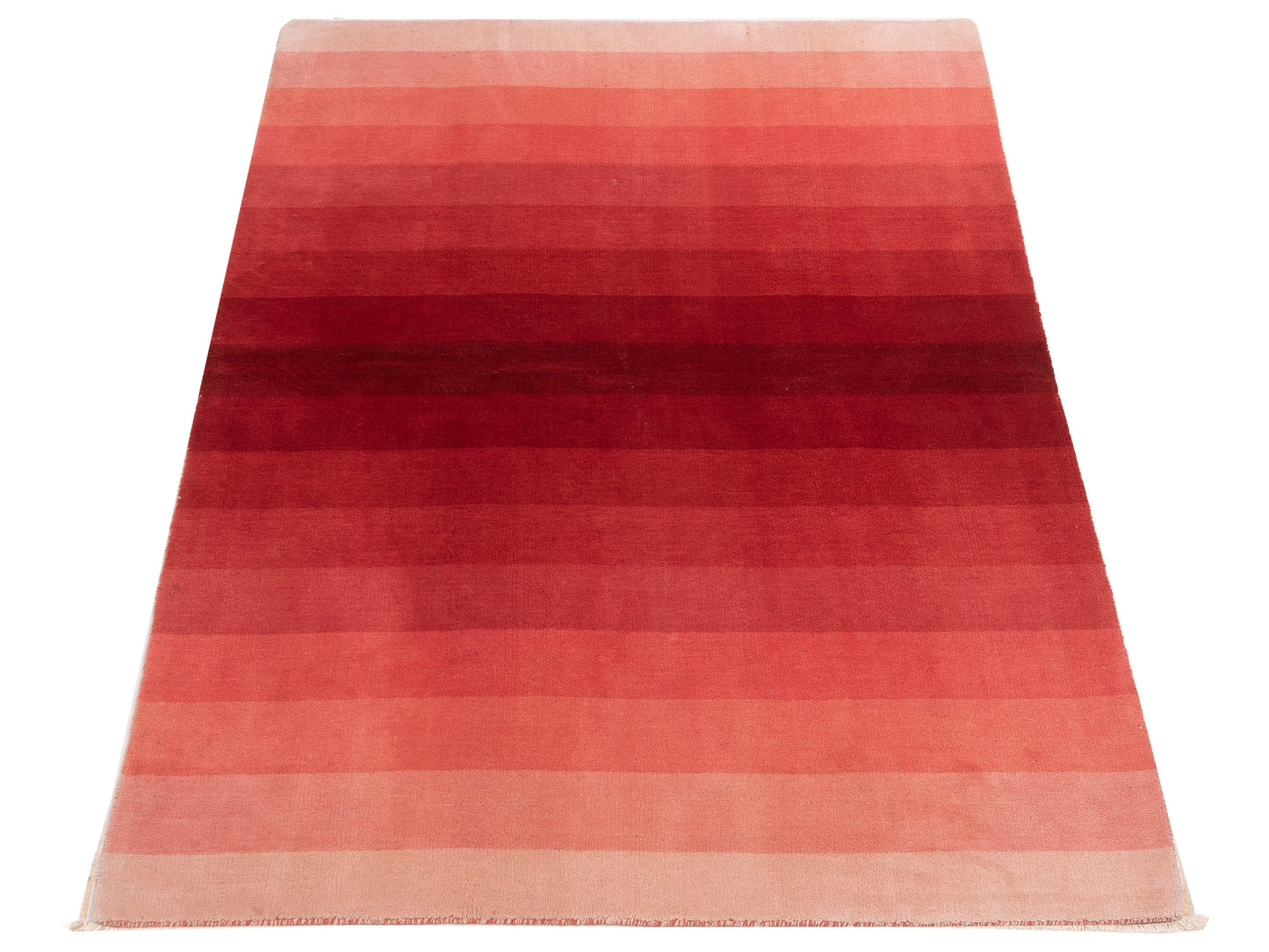 Himalayan 98488 Red Pink 5.3x8 Hand Knotted Rug