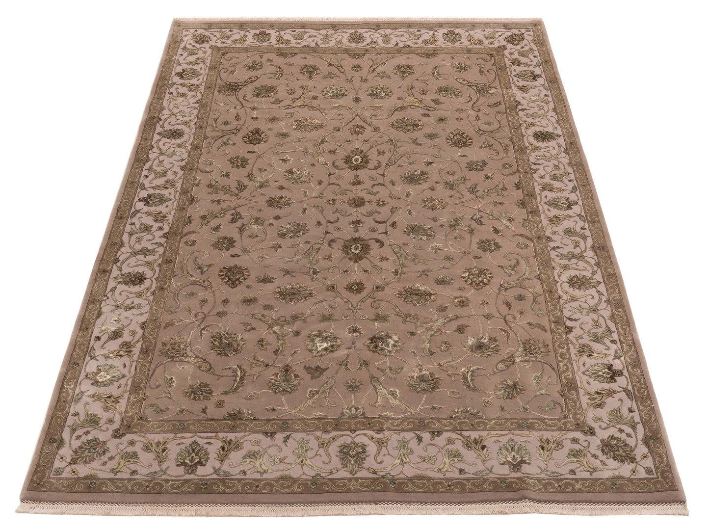 Imperial 118932 Silver Cream 6.6x9.9 Hand Knotted Rug