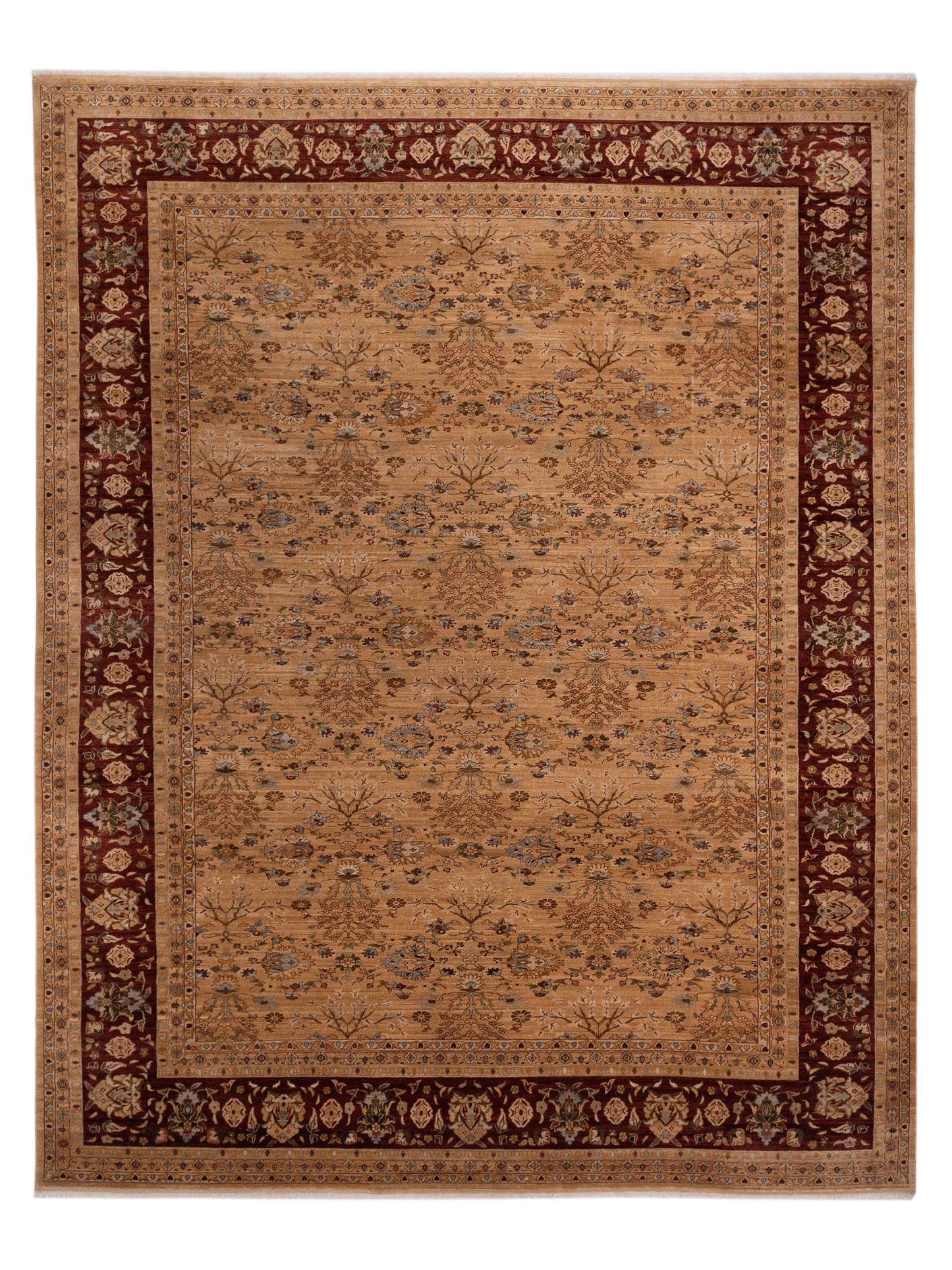Pasha Narin  Gold Burgundy Traditional