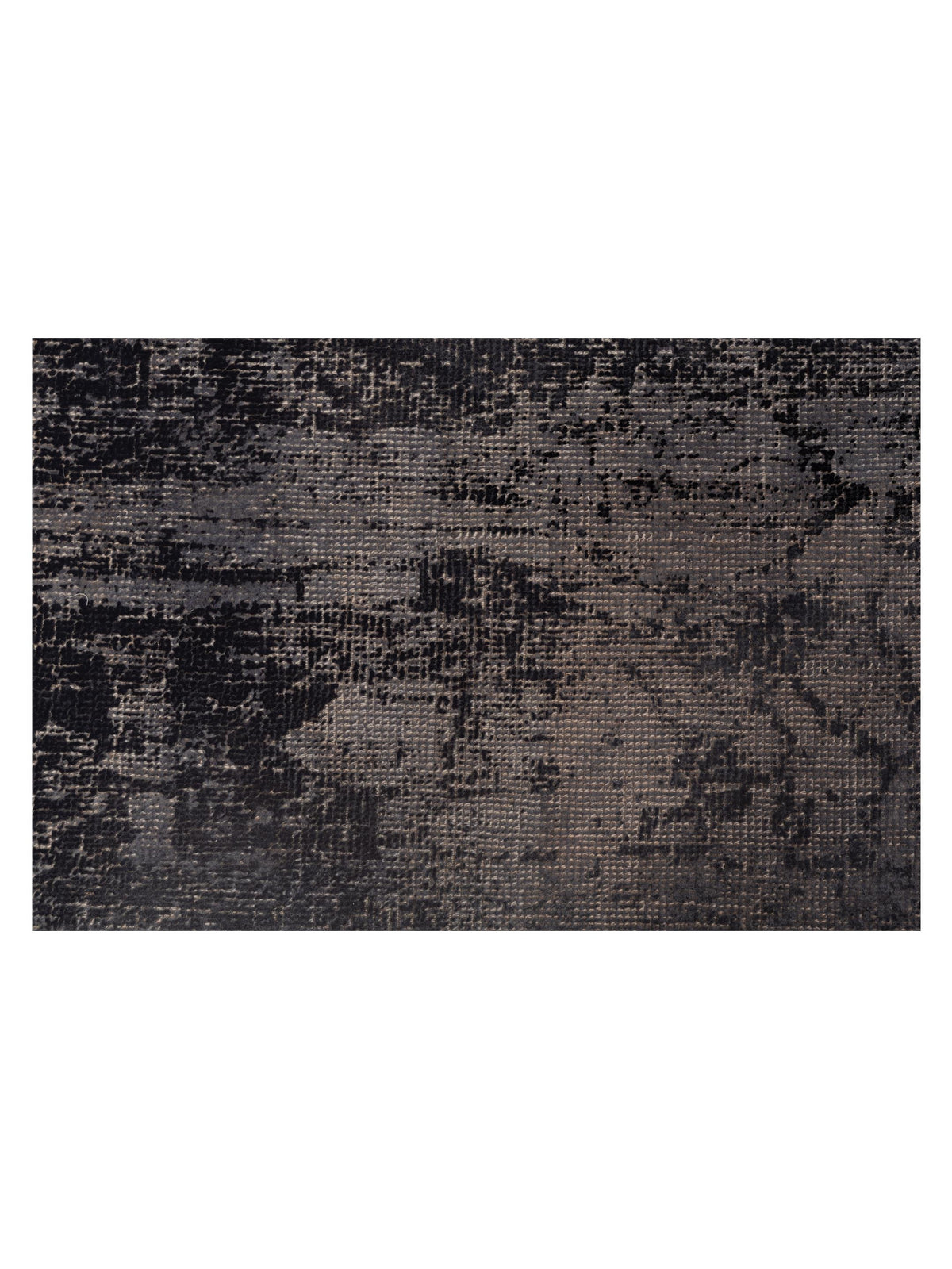 Vintage 111539 Gray 6.5x8.9 Hand Knotted Rug