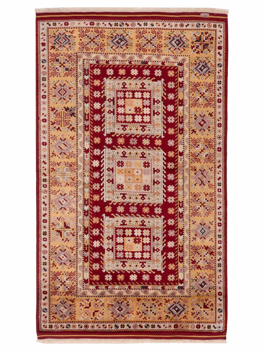 Pasha Turkish Shirwan  Red Gold Traditional