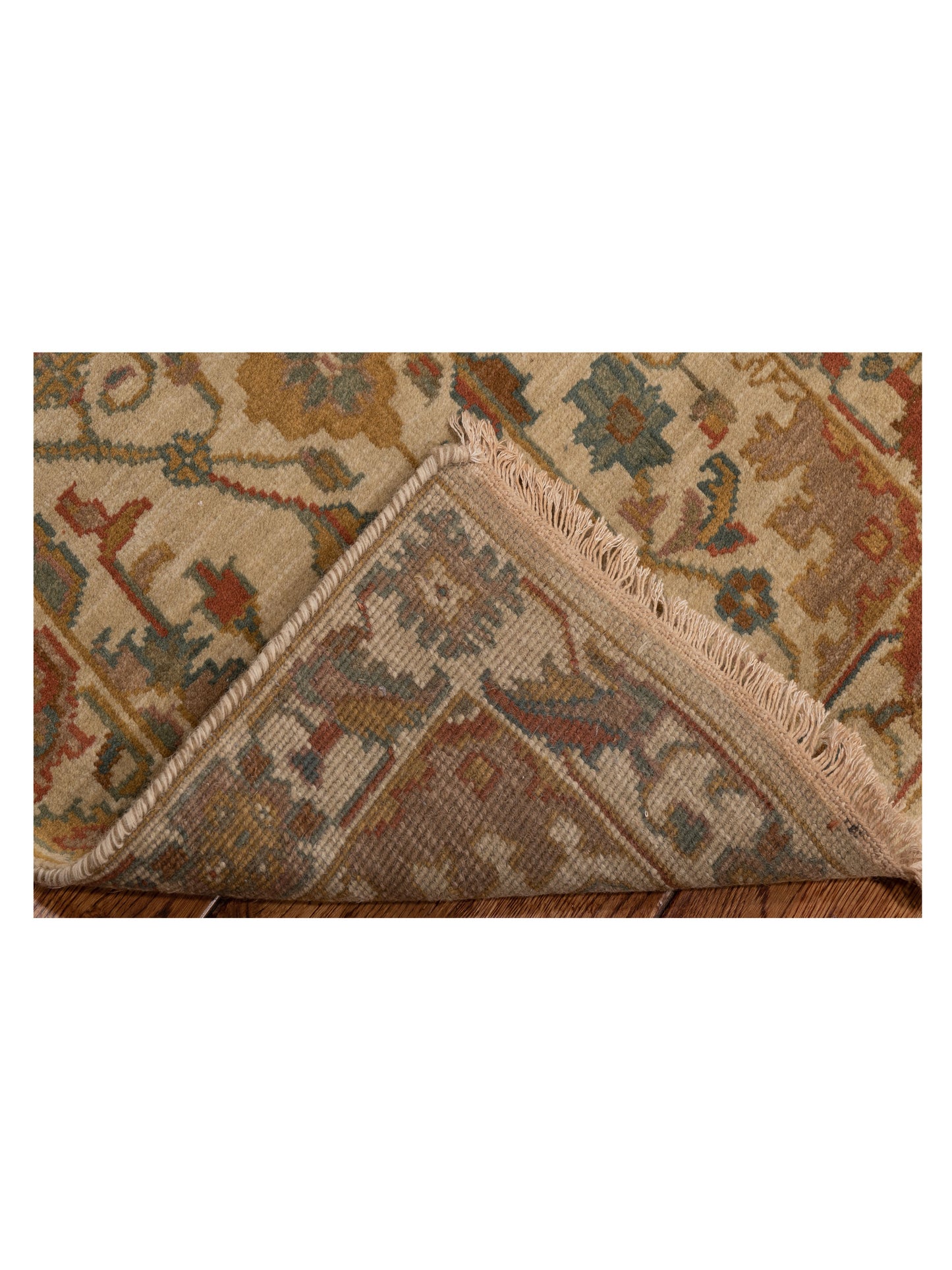Lilac 103180 Beige Beige 2x4 Hand Knotted Rug
