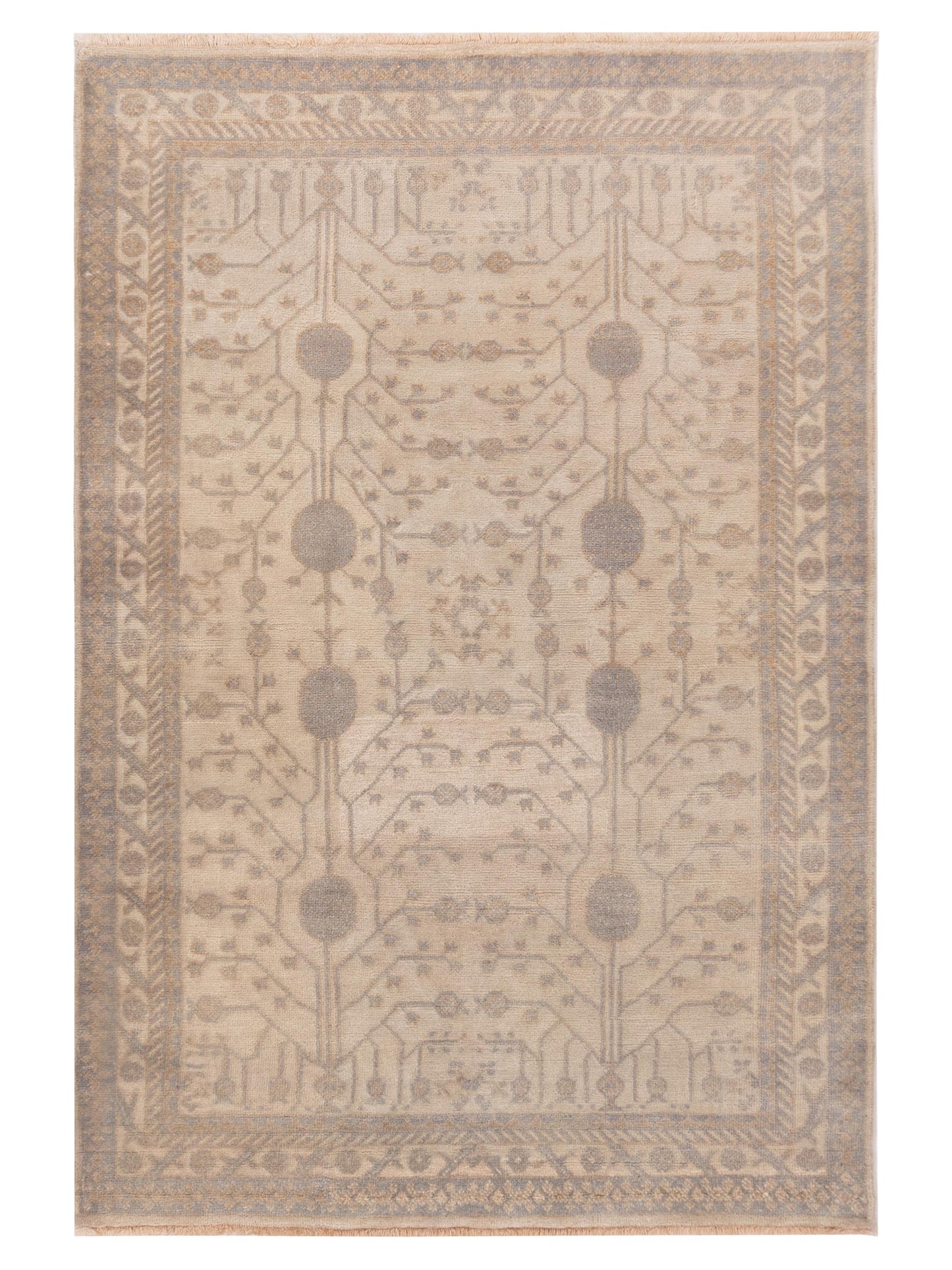 Rajpur Stella  Ivory Gray Transitional
