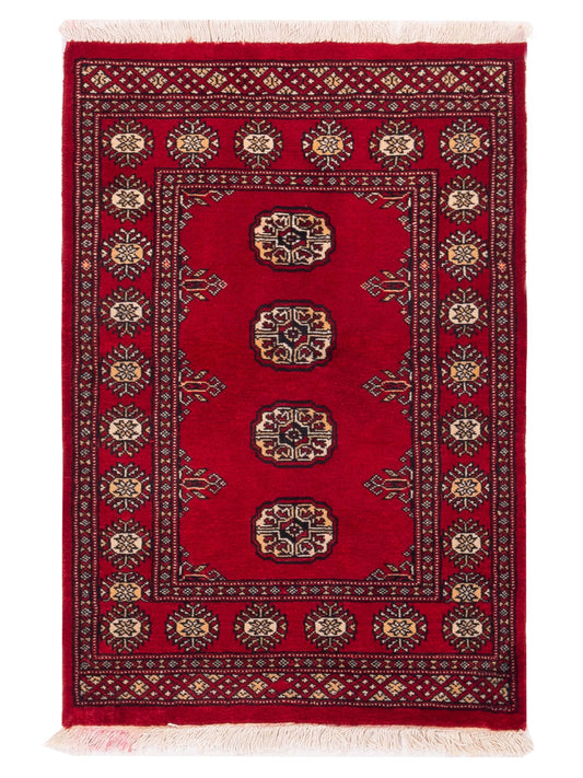 Nomad Bokhara  Red Red Traditional