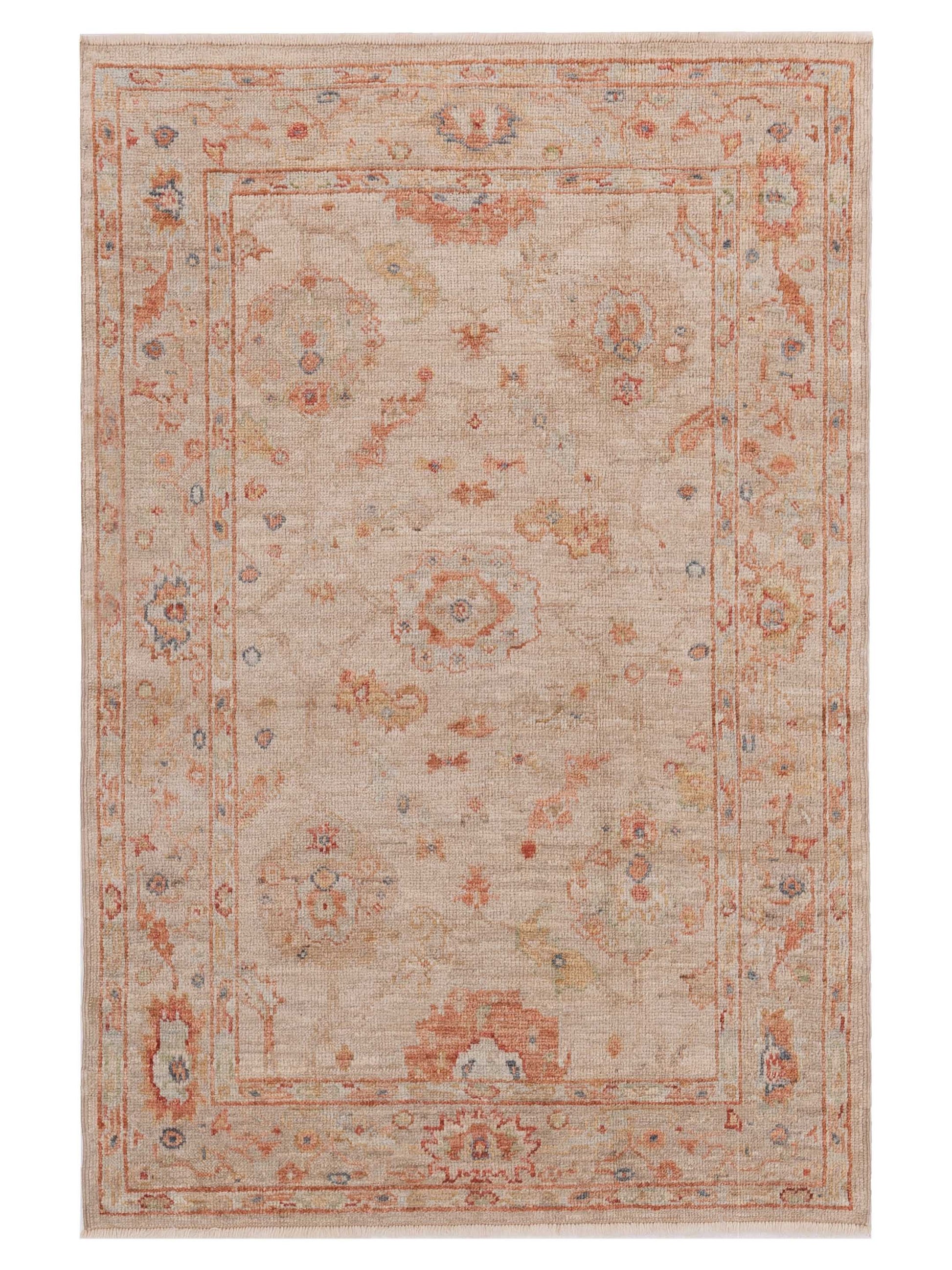 Anadol Angora Oushak  Ivory Ivory Traditional