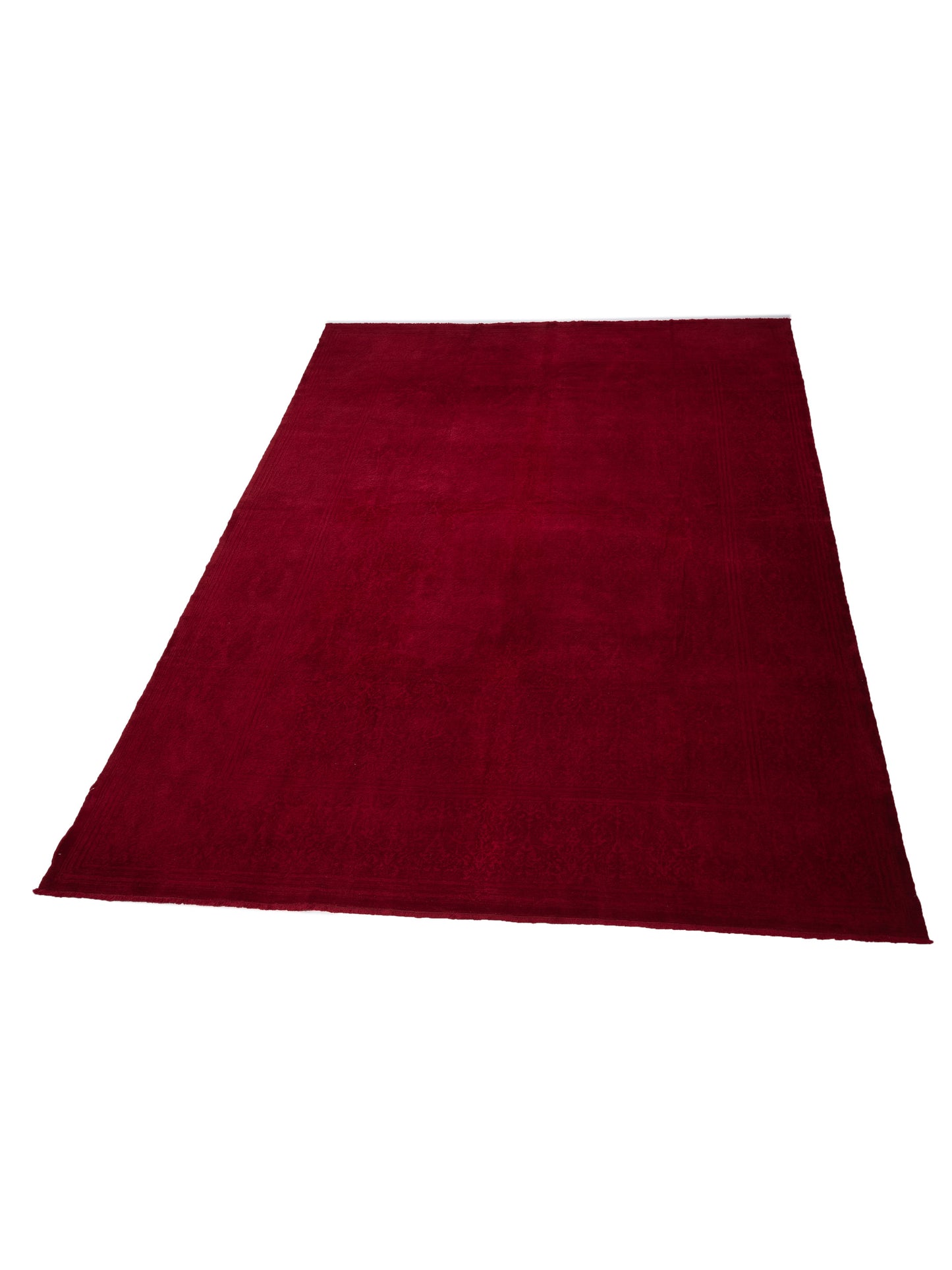 Color Bouquet 108864 Red Red 11.10x15.1 Hand Knotted Rug