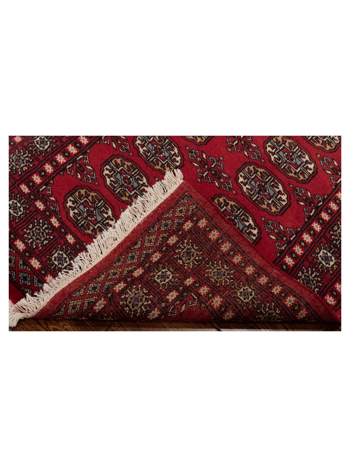 Bokhara 145578 Red Red 3.1x5.2 Hand Knotted Rug