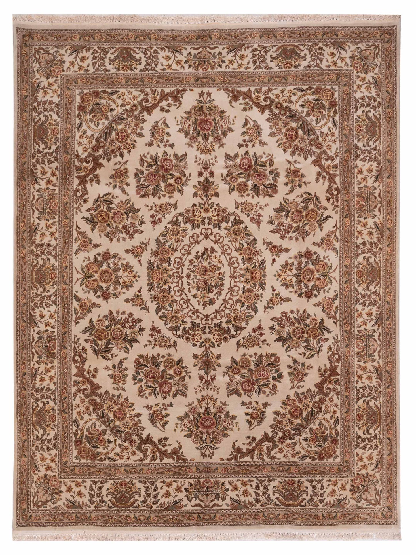 Pasha Magnolia  Ivory Ivory Traditional