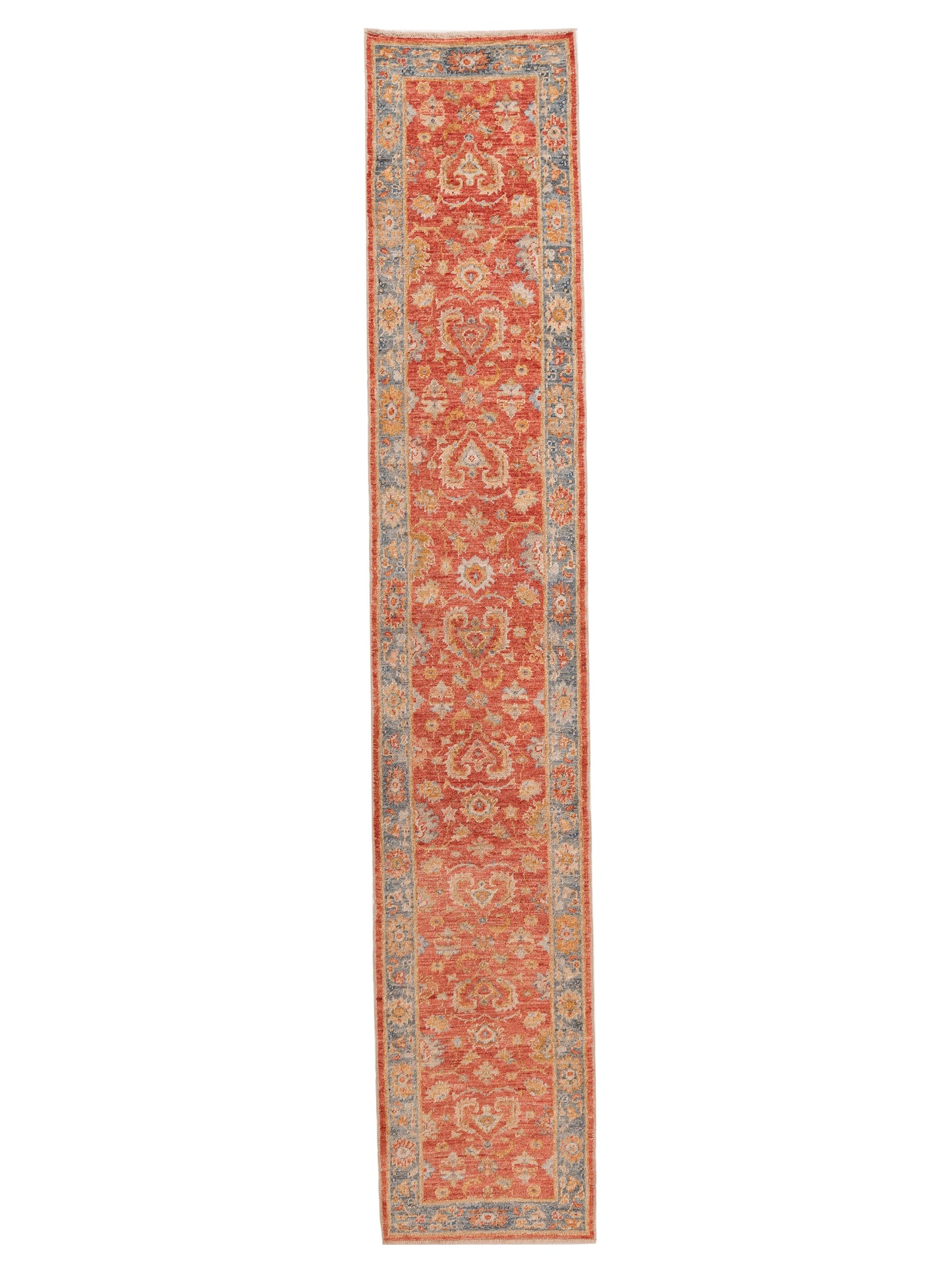 Anadol Angora Oushak  Red Blue Traditional