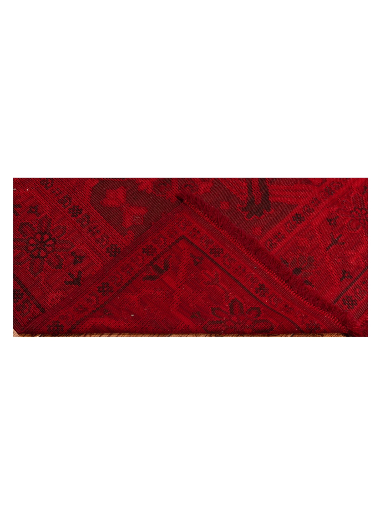 Vintage 70083 Red 5.7x7.10 Hand Knotted Rug