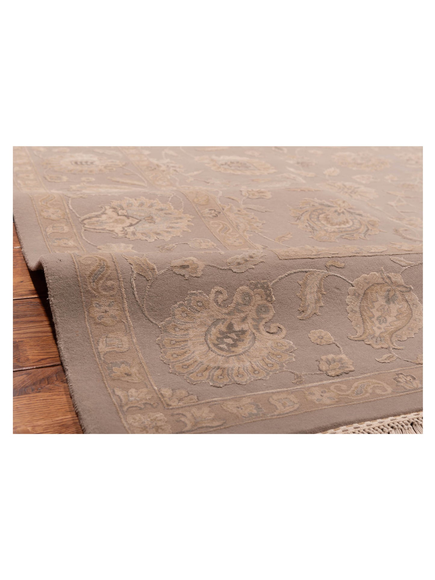Imperial Silk 141443 Silver 9.2x12.2 Hand Knotted Rug