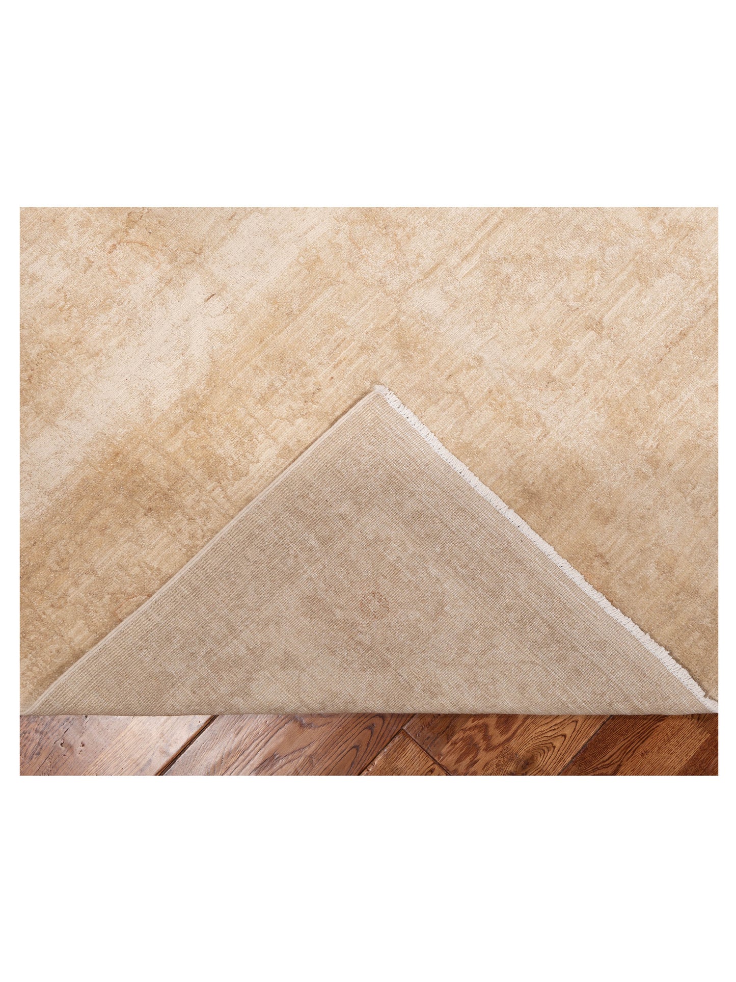 Sultan 153696 Ivory Ivory 7.9x10 Hand Knotted Rug