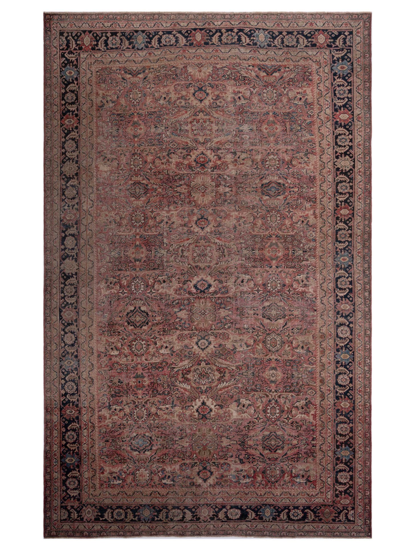 Pasha Persian  Pink Navy Traditional