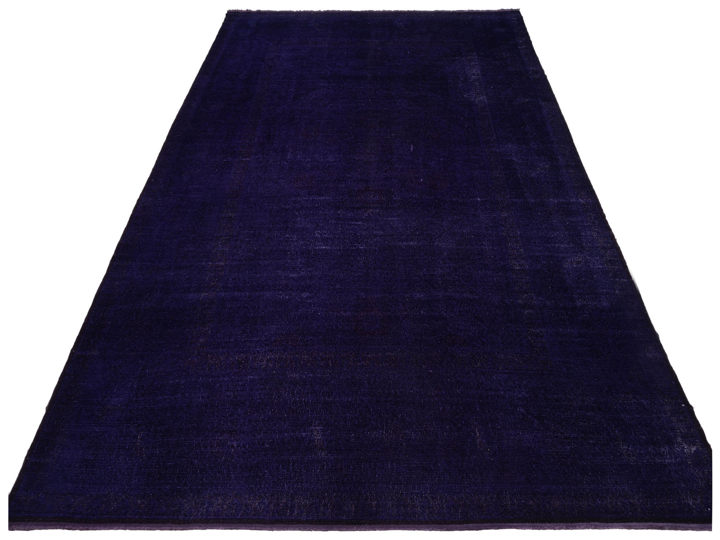 Vintage 107482 Purple 10.3x14.10 Hand Knotted Rug
