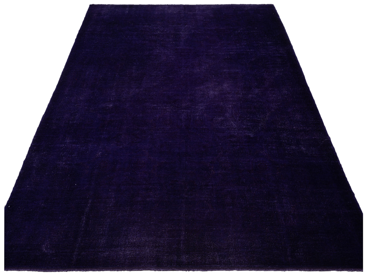 Vintage 107528 Purple 9.3x12.1 Hand Knotted Rug