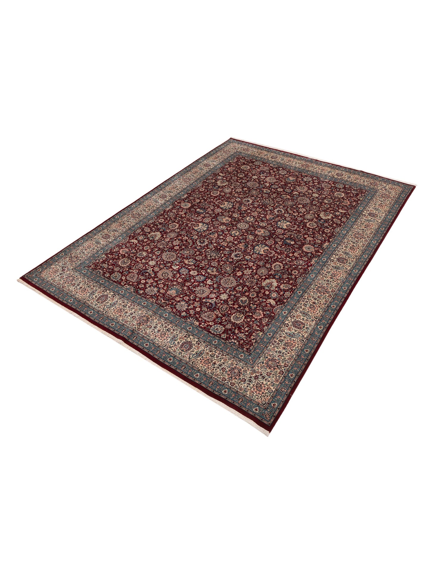 Royal 151016 Red Ivory 9.1x12.2 Hand Knotted Rug