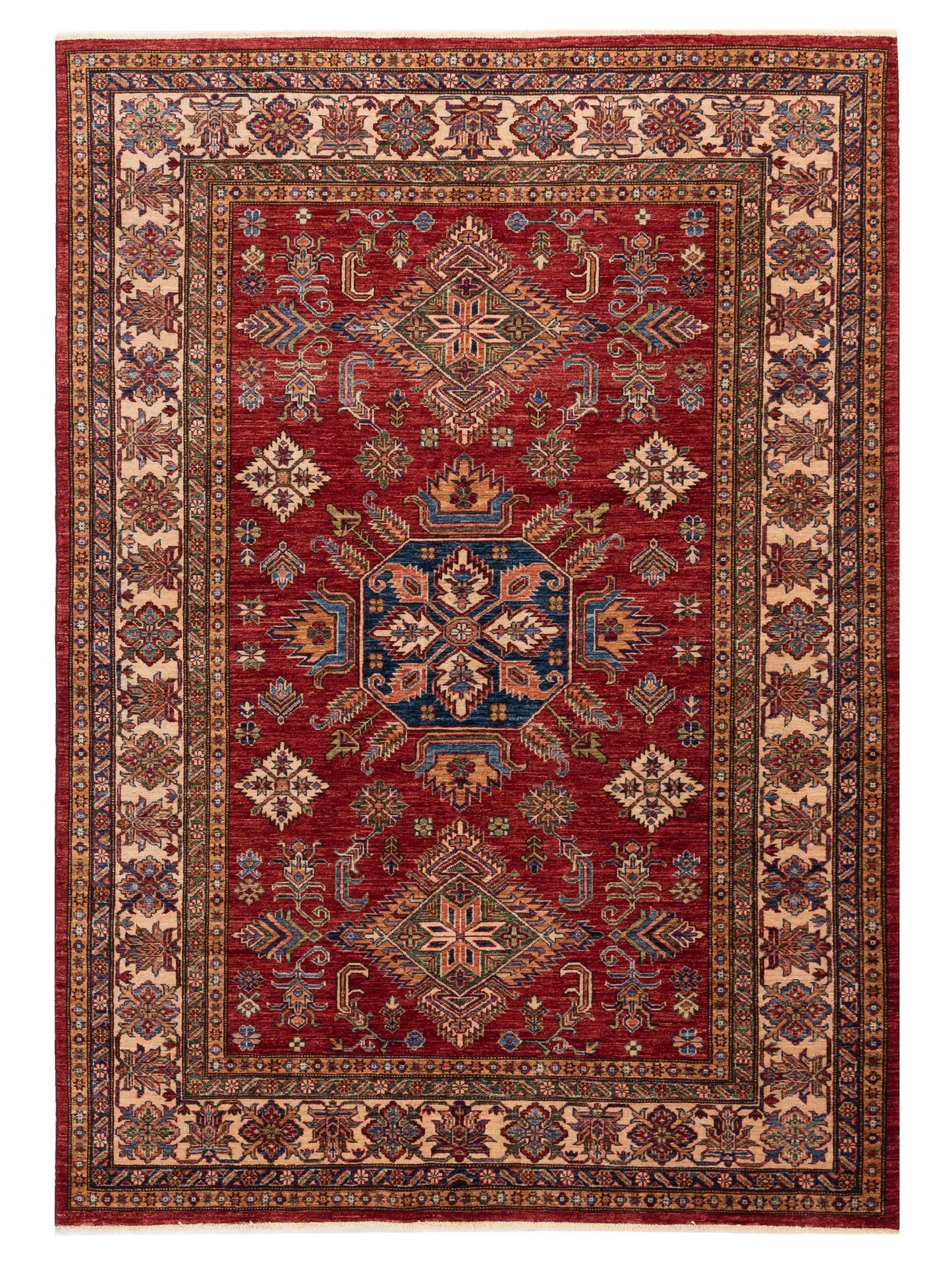 Nomad Super Kazak  Red Ivory Tribal