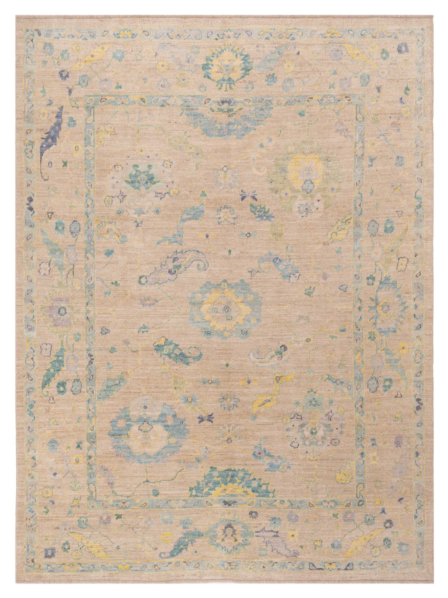 Anadol Angora Oushak  Beige Beige Traditional