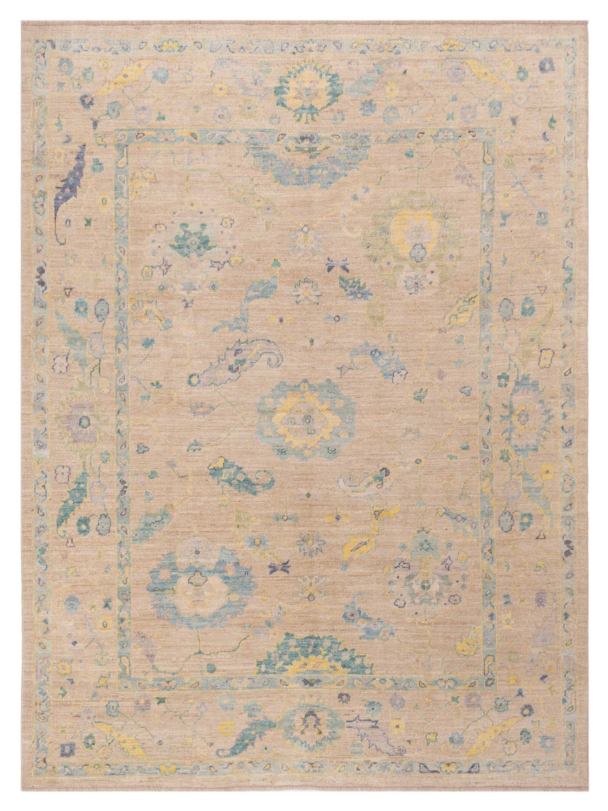 Anadol Angora Oushak  Beige Beige Traditional