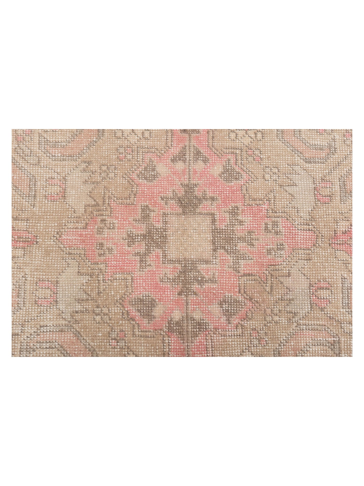 Old Anatolian 149874 Pink 4.4x7.5 Hand Knotted Rug
