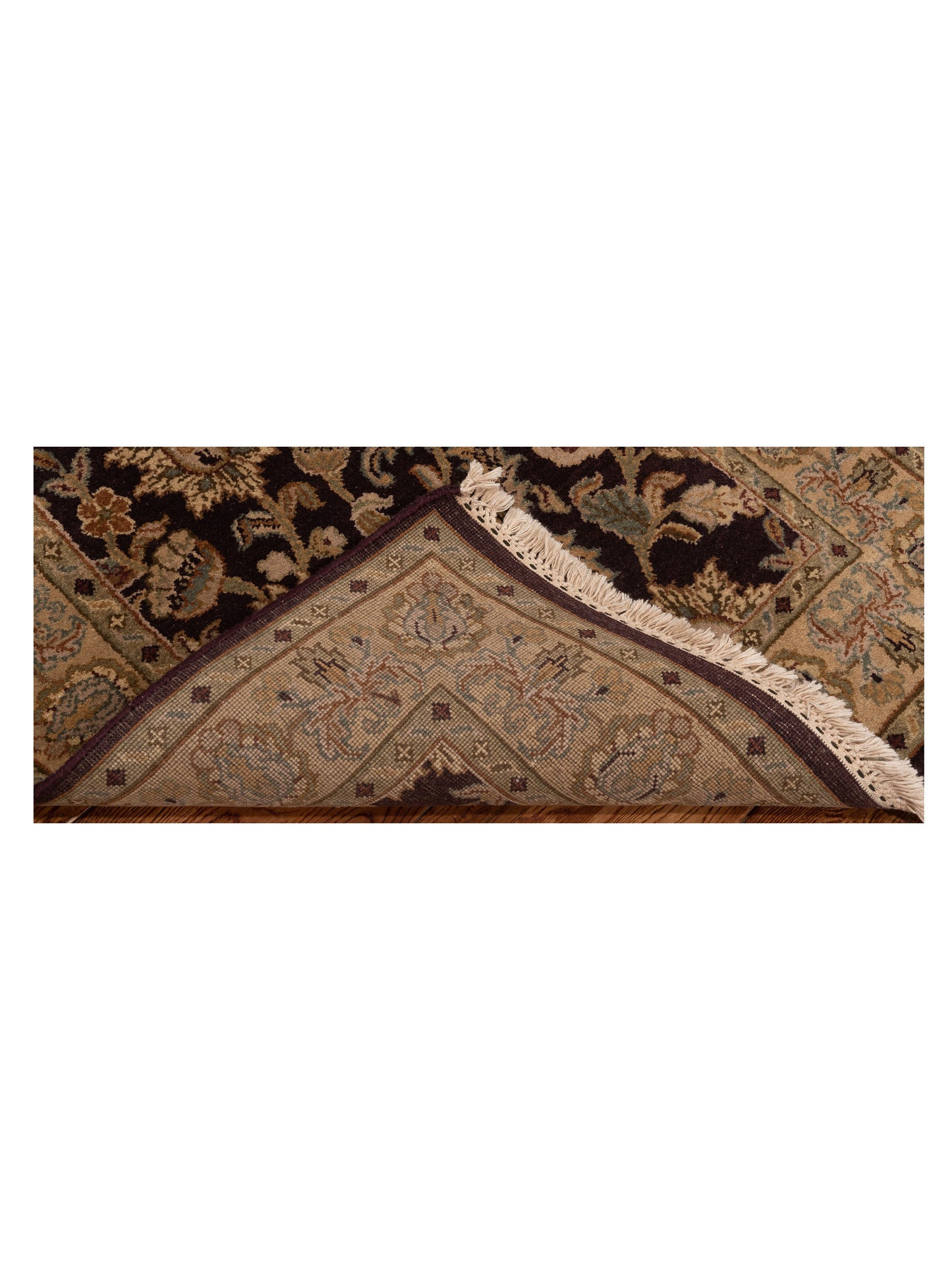 Jahan 84215 Purple Ivory 3x16.1 Hand Knotted Rug