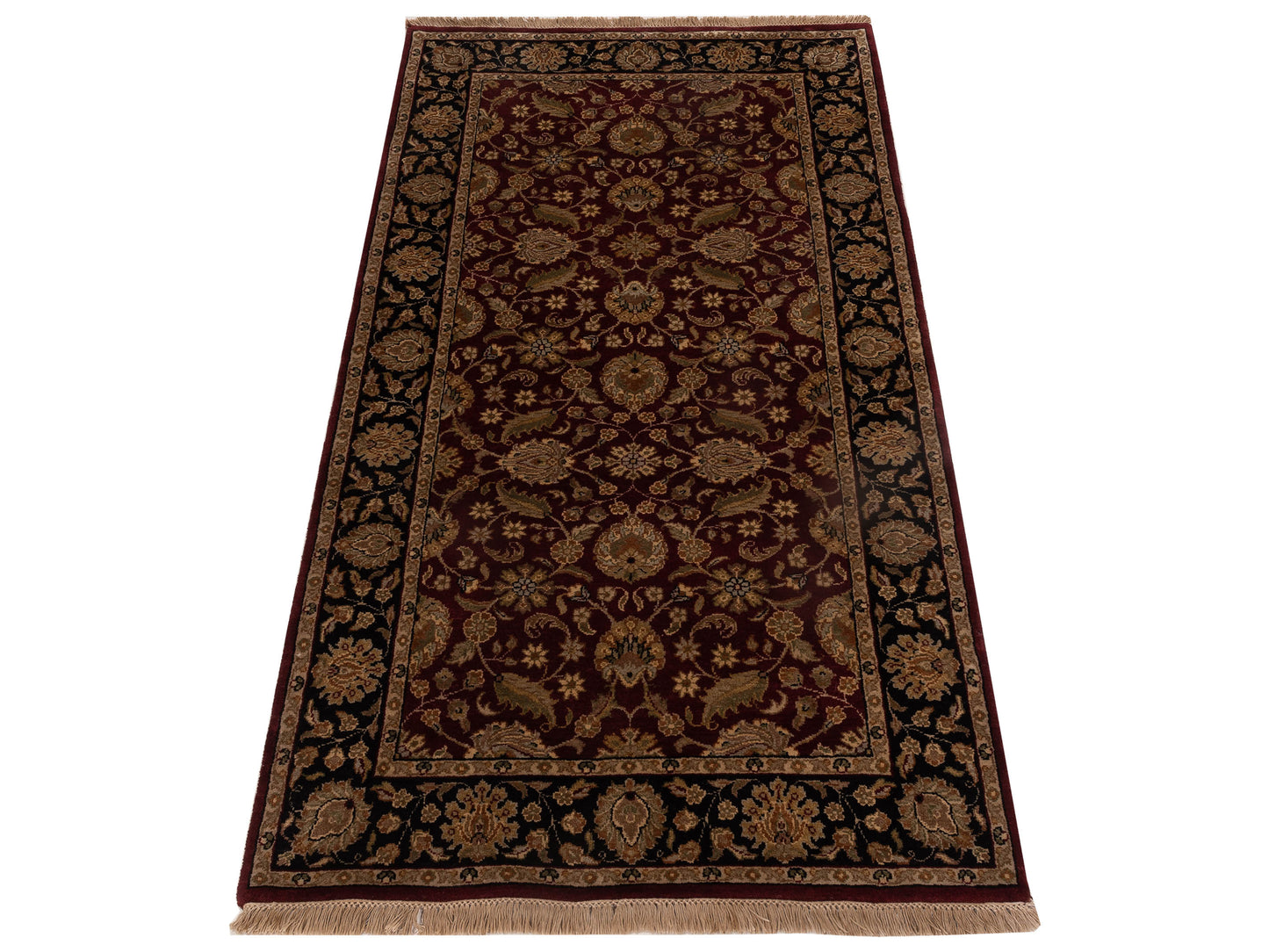Royal 83429 Red Black 4x7 Hand Knotted Rug