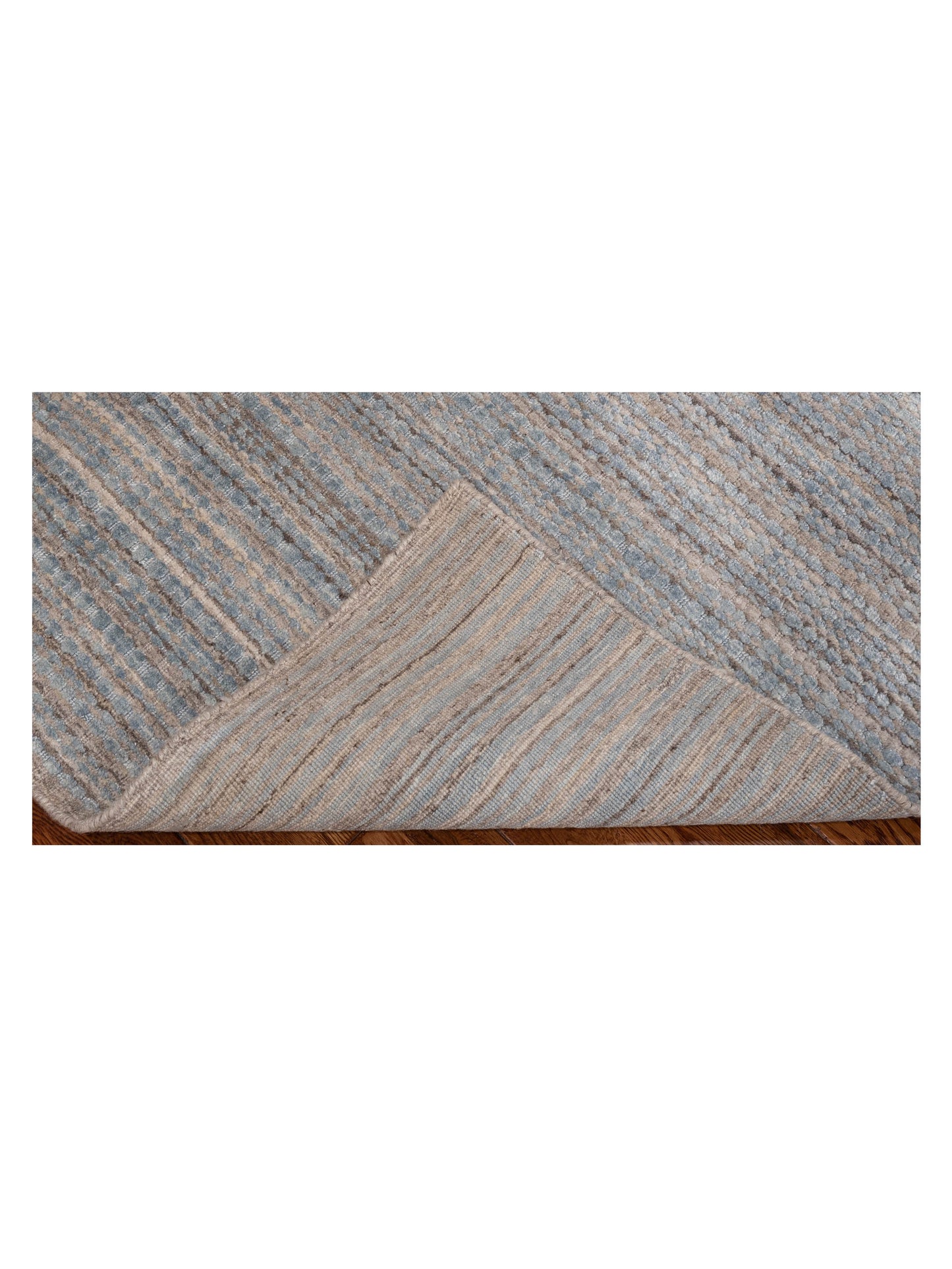 Himalayan 144840 Blue Brown 3x5 Hand Knotted Rug