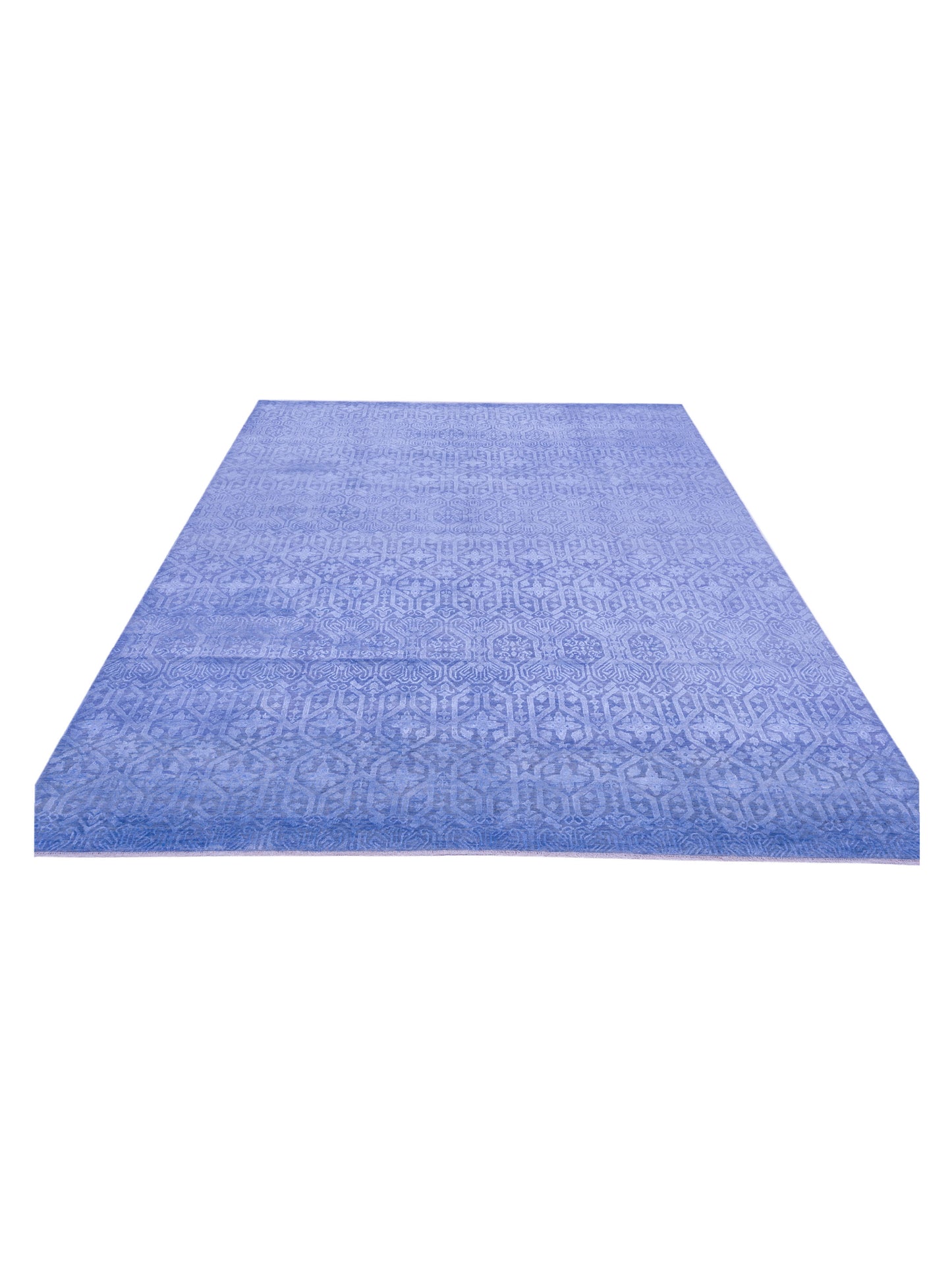 Tibetino 128063 Blue 9x12 Hand Knotted Rug