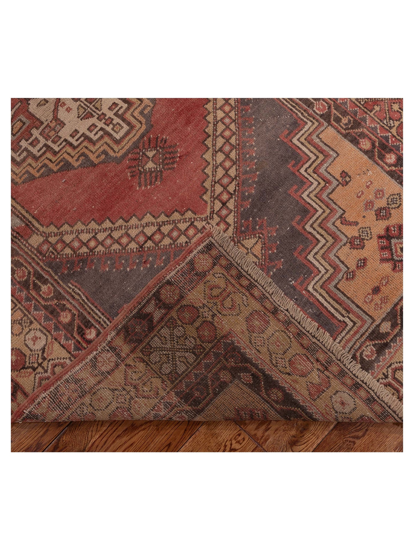 Old Anatolian 154144 Rust Gold 4.1x7.2 Hand Knotted Rug