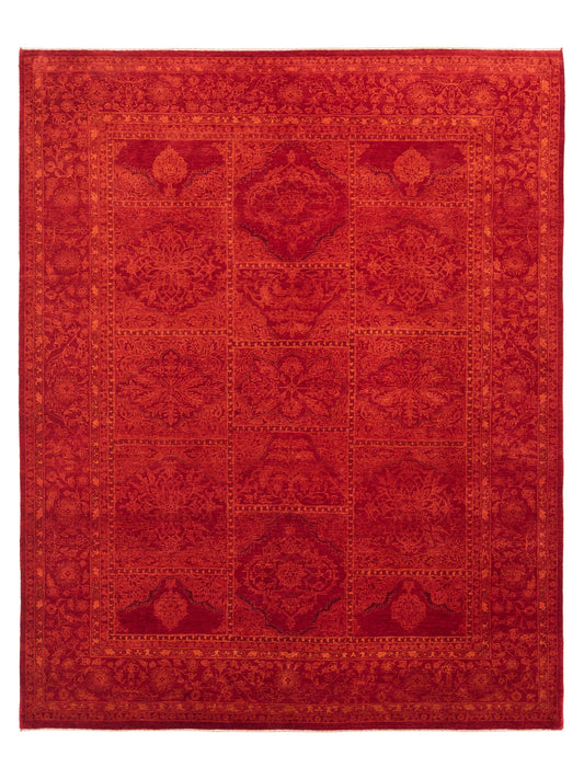 Siena Loribaft  Red  Contemporary