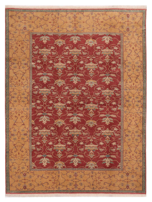 Pasha Antique Loom  Rust Gold Transitional