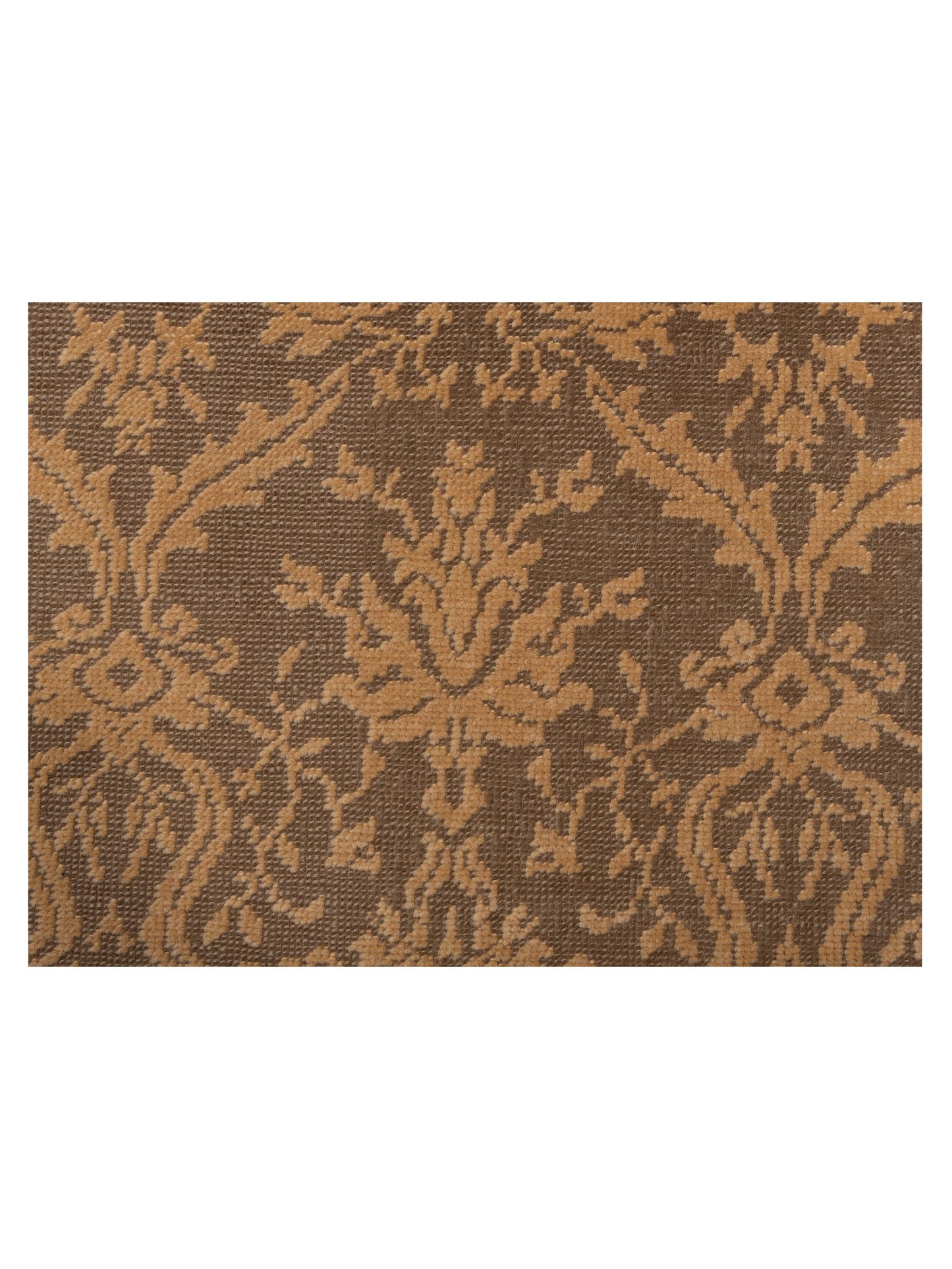 Antique Loom 107946 Silver Cream 6.10x9.6 Hand Knotted Rug
