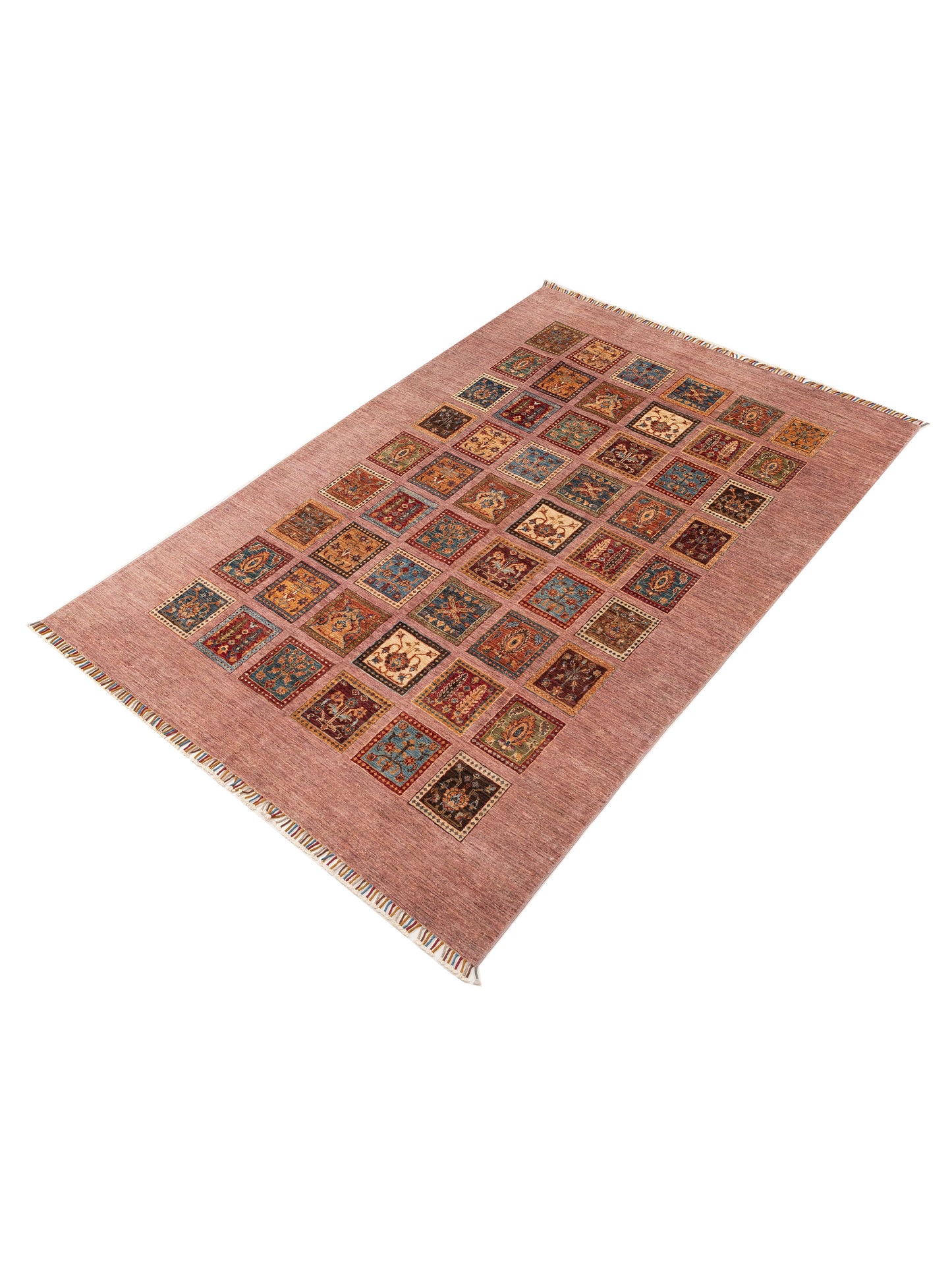 Khorjin 151959 Multi Multi 6.6x9.8 Hand Knotted Rug
