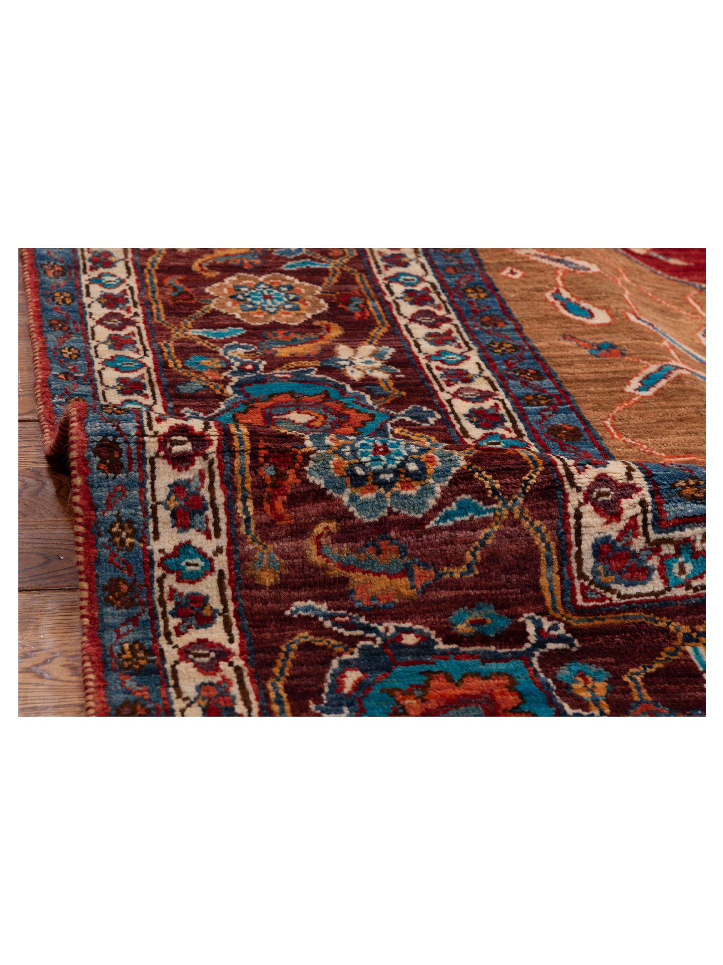 Sultan 152368 Red Brown 8.5x12.5 Hand Knotted Rug
