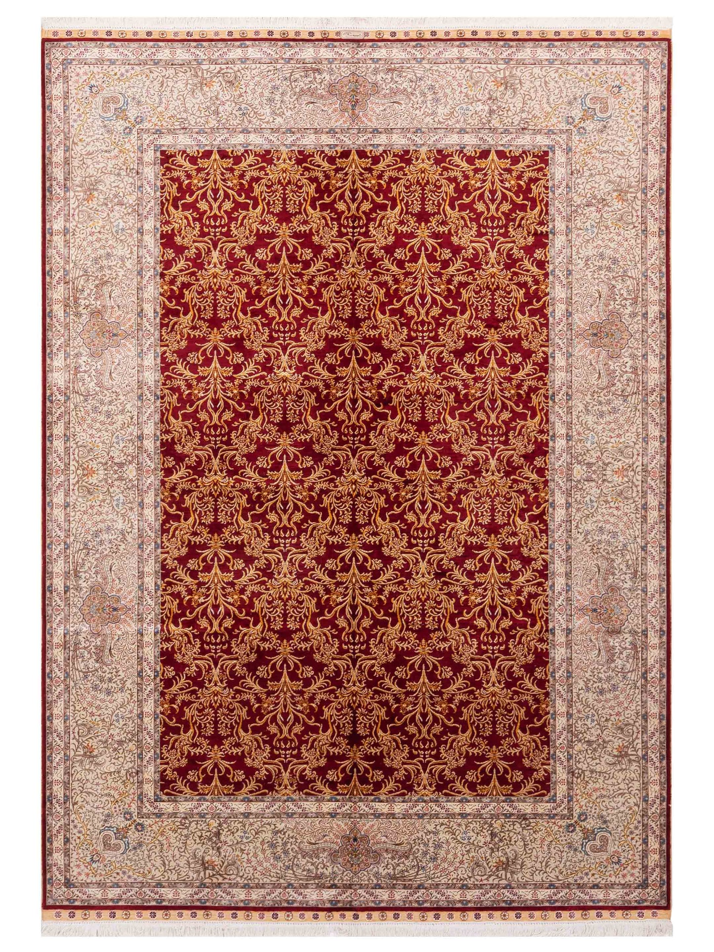 Pasha Elegance  Red Ivory Traditional