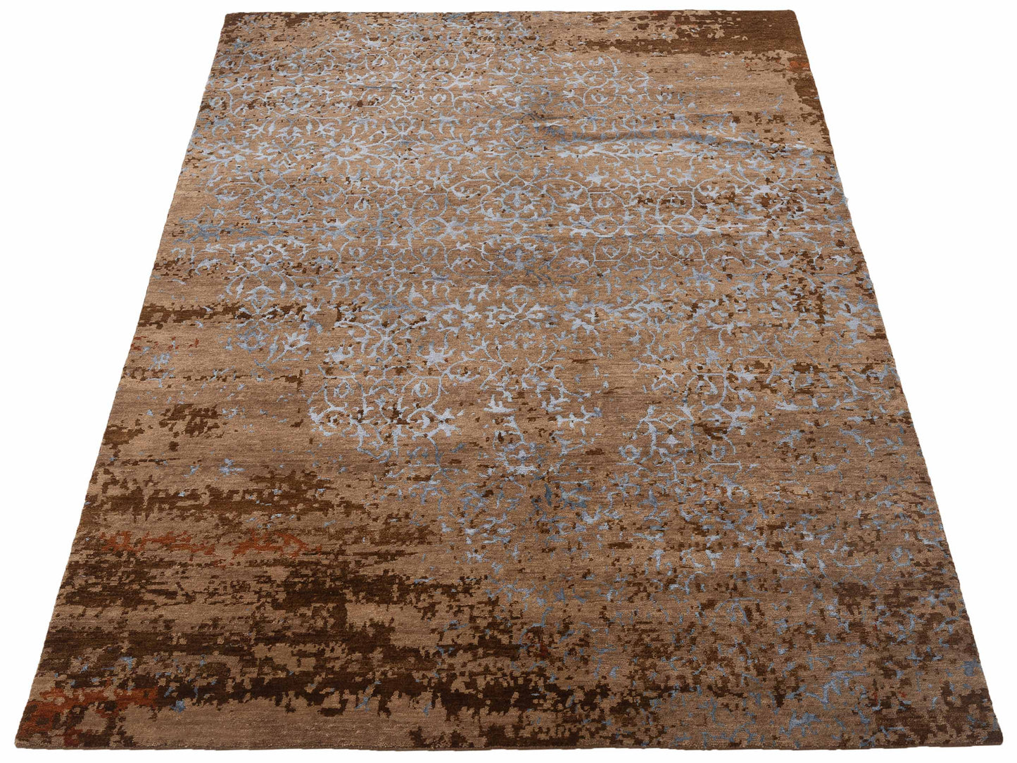 Tibetino 124327 Brown 6.1x8.11 Hand Knotted Rug