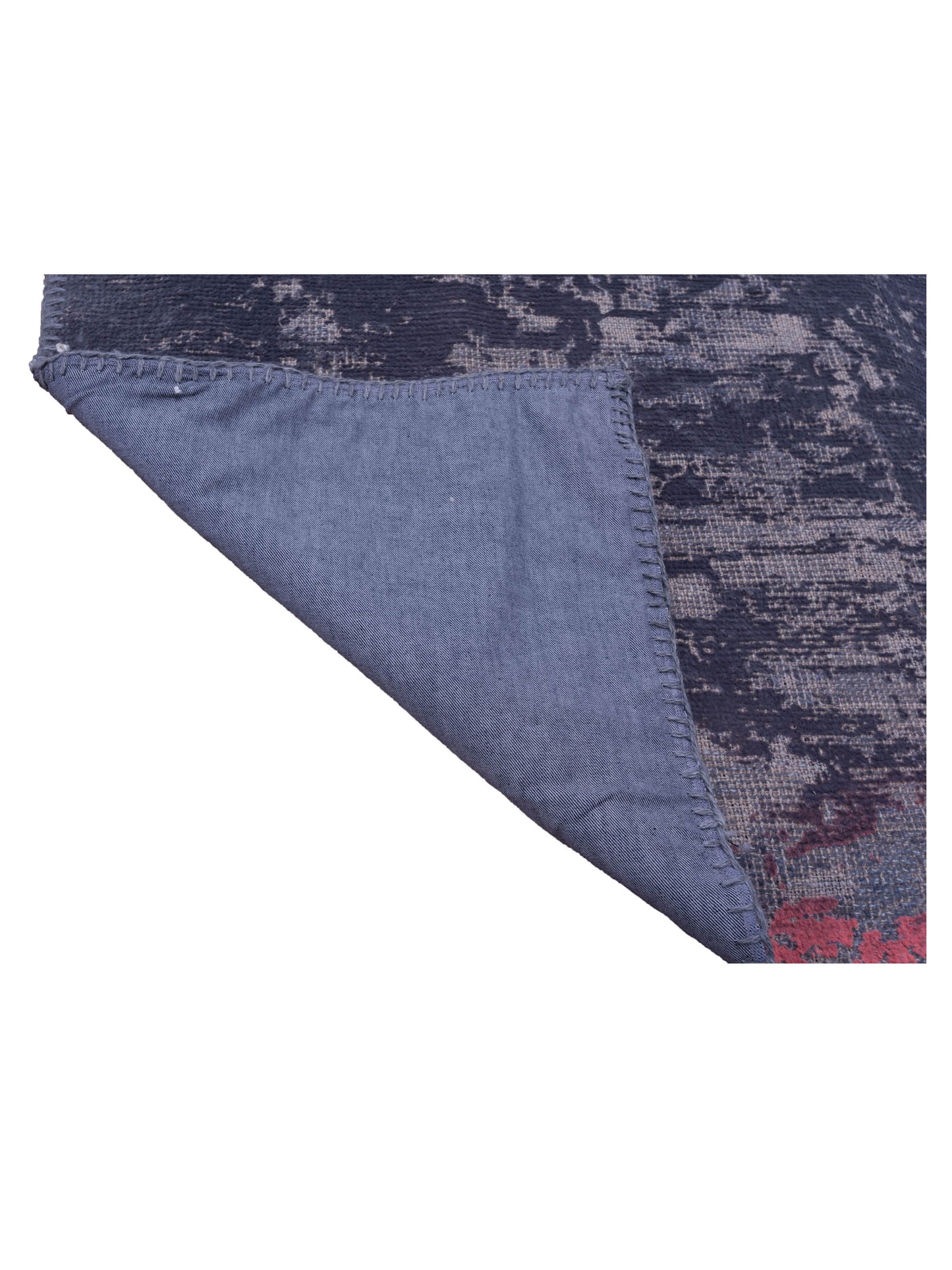 Vintage 120904 Gray 11.6x15.6 Hand Knotted Rug