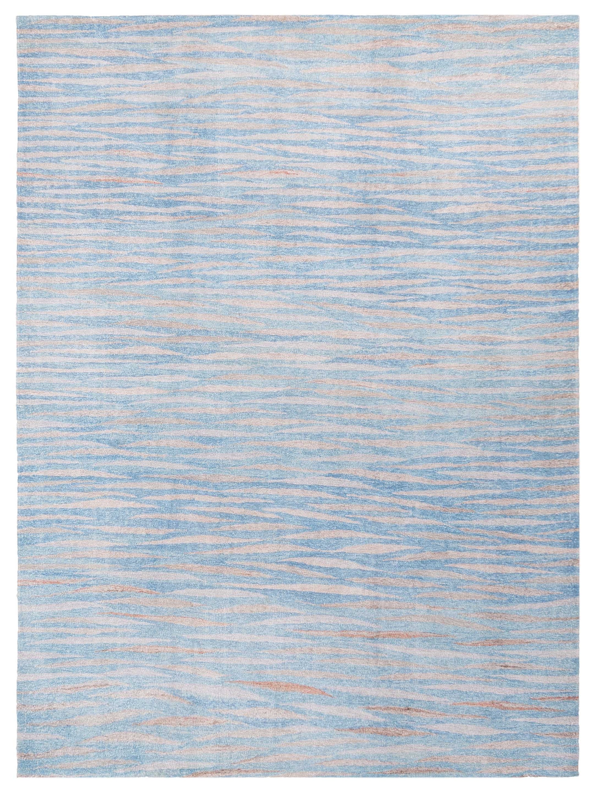 Pasha Aladdin  Blue Silver Contemporary