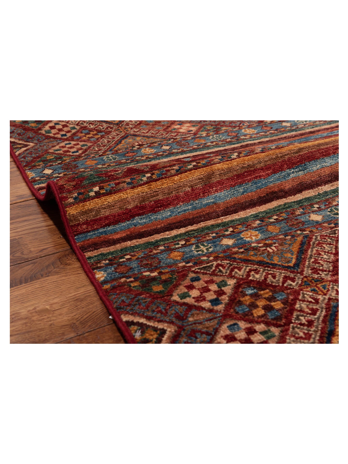 Khorjin 148794 Multi Multi 2.10x4 Hand Knotted Rug