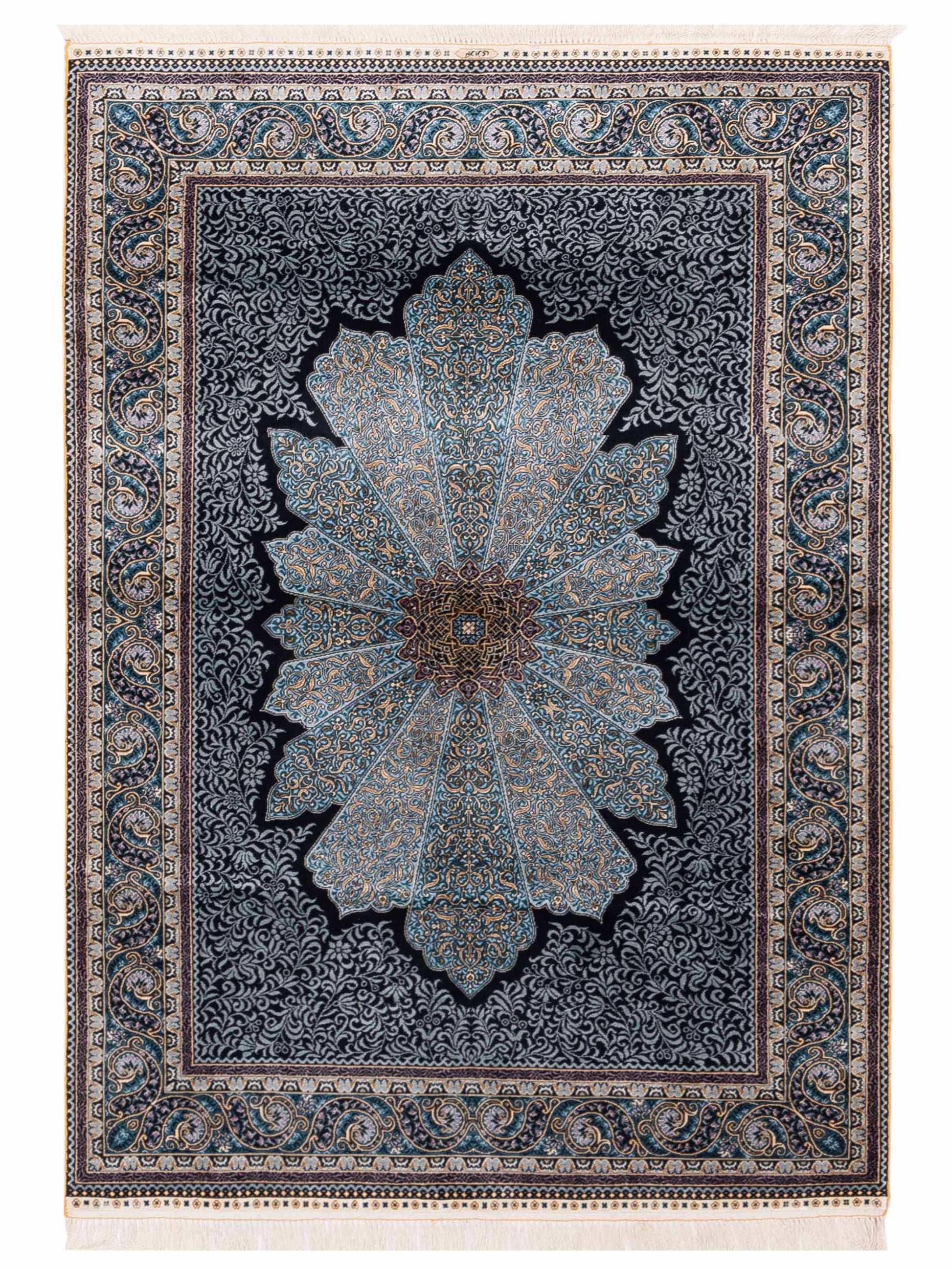 Pasha Elegance  Black Blue Traditional