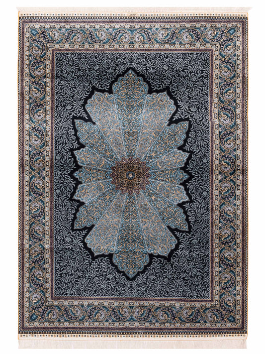 Pasha Elegance  Black Blue Traditional