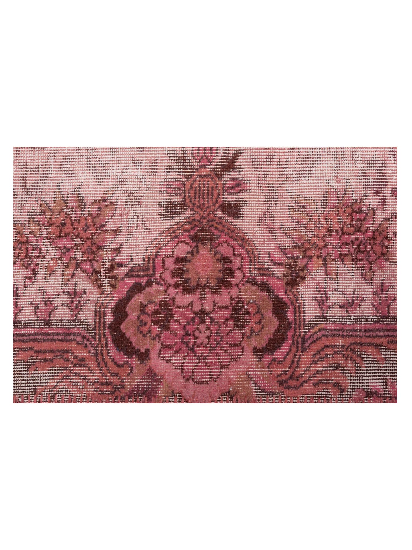 Turkish Vestige Patchwork 146028 Pink 9.1x12 Hand Knotted Rug